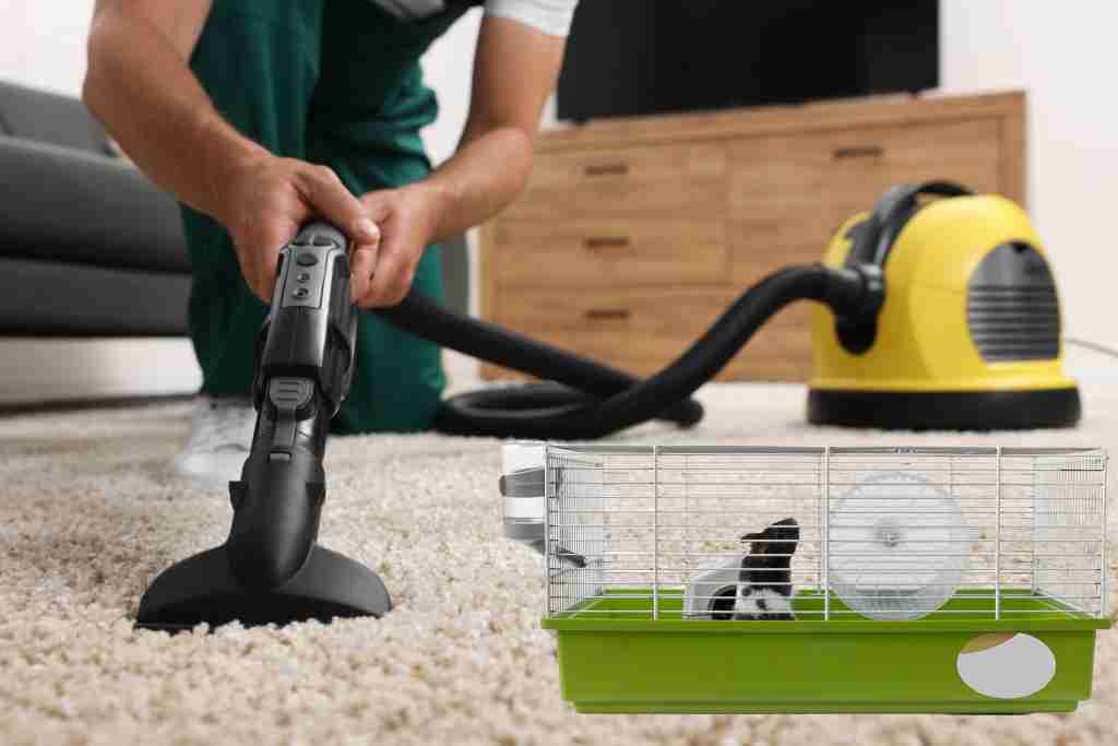 are hamsters afraid of vacuum cleaners